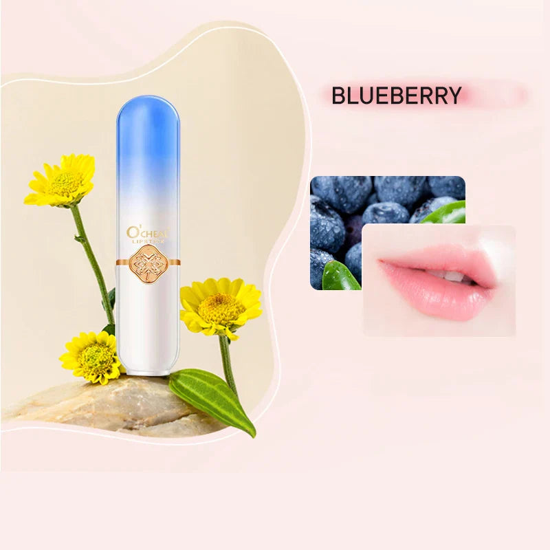 Fruit flavored moisturizing lipstick, neutral and natural, lip care, used to moisturize and prevent dryness, care for lip skin Lootquake LLC