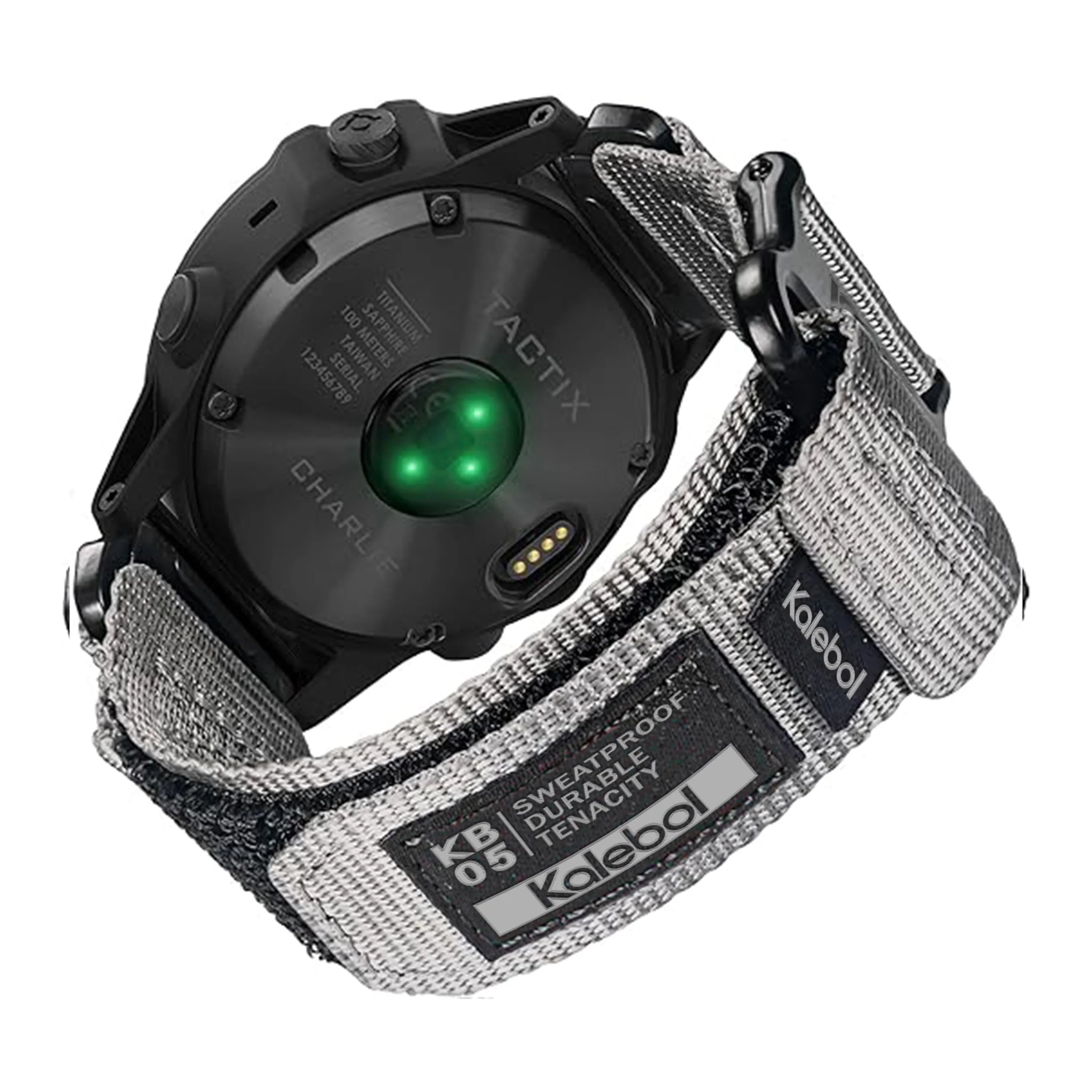 Garmin Nylon Loop Strap - Breathable Tactical Sports Band