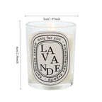 Romantic Fragrance Candles, Premium Fragrance, High Beauty, Transparent Micro Fire Candles Holiday Guests Gifts Scented Candles