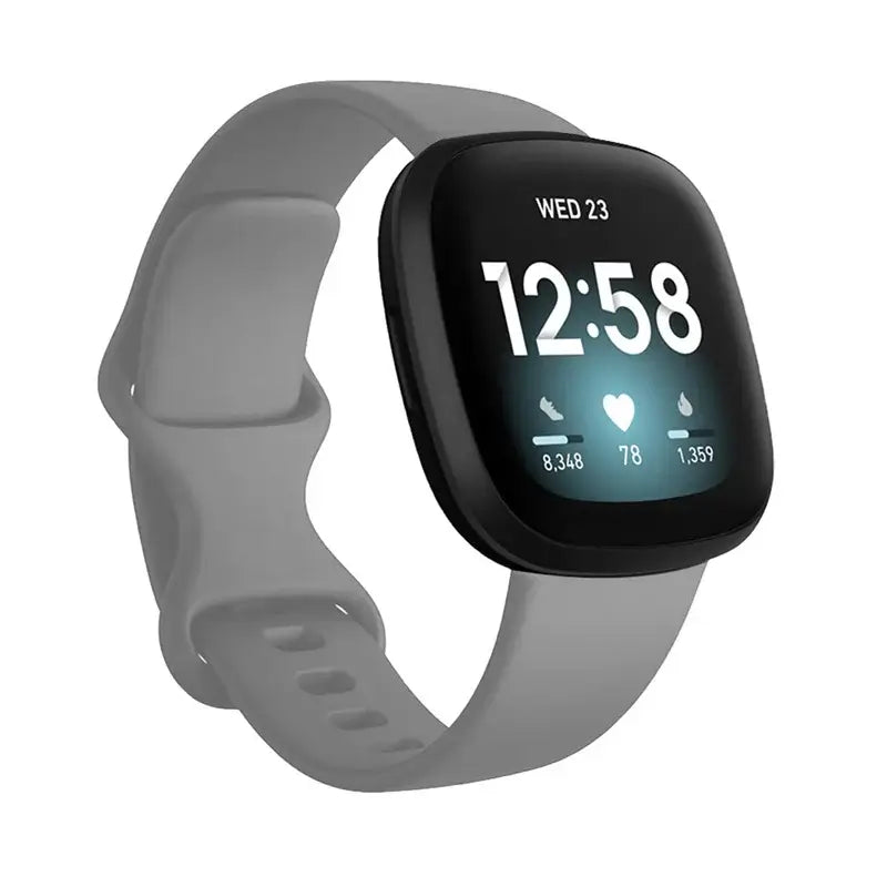 Fitbit Versa & Sense Silicone Band - Durable Stylish Straps - SJB-DIAMOND ELITES