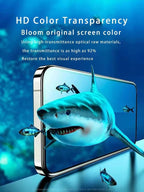 Cover dustproof and electrostatic Full Glass the For iPhone 11 13 14 Pro Screen Protector iPhone 7 8 6 Plus X XR XS MAX 12 mini Display Tempered Glass Protection Compatible, Case Friendly Screen Protector