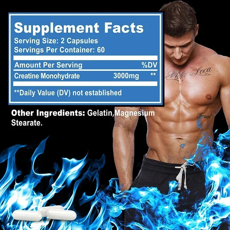 MuscleMax Creatine: Boost Power, Enhance Endurance!