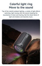 Zealot-S32PRO Powerful Bluetooth Speaker, Bass Wireless, LED Light, Outdoor Speakers, Subwoofer, Waterproof Sound Box Support Lootquake LLC