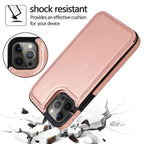 Wallet Stand Cover Flip Leather Case For iPhone 14 Pro Max 13 Pro Max 12 Pro Max 11 Pro Max Soft PU Leather Card Case With Kickstand Slim Double Magnetic Clasp Protective Cover Stevvex