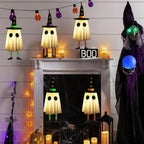 Halloween Hanging Witch Lamp Wizard Hat Night Light Ghost Festival Decor Scary Outdoor Indoor Horror Halloween Party Decoration Lootquake LLC