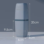 Travel Brush Cup, Portable Wash Cup, Toothbrush, Home Storage Box, Dental Jar, Mouthwash Cup, Dental Appliance Box Set Lootquake LLC