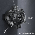 Yiflamefly 150W Moving Head DJ Lights 6 Arms Party Lights RGBW 4IN1 LED Stage Lighs DMX512 For Wedding Party Disco KTV Wedding Lootquake LLC
