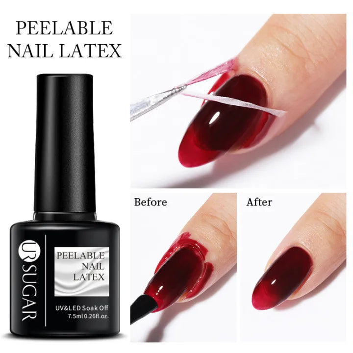UR SUGAR 7.5ml Nude Glitter Color Gel Nail Polish Winter Warm Color Series Semi-permanent Varnish Professionals Manicure