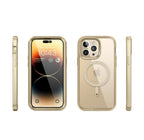 Elegant iPhone 14 Pro Max Case 6.7" Strong Edges Slim Frame Clear Protective Case with Built-in Screen Protector Compatible Shockproof Thin Clear Case Luxury Case For Smartphone Stevvex