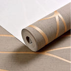 Background Wallpaper Room Decoration 53cm Wall Stickers Thickened Bedroom Curve Stripes Moisture-proof Non-woven European Modern Lootquake LLC