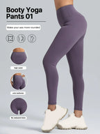ElevateFit High-Waist Shaping Yoga Leggings - SJB-DIAMOND ELITES