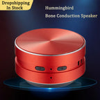 2025 Hot Bone Conduction Speaker Bluetooth-Compatible TWS Wireless Stereo Sound Hummingbird Speaker With FM Radio Dropshipping Lootquake LLC
