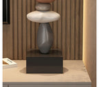 Modern Art Feng Shui Stone Resin Sculpture Wine Cabinet Decor Living Room Desktop Home Decoration Stone Statue Model Figurines