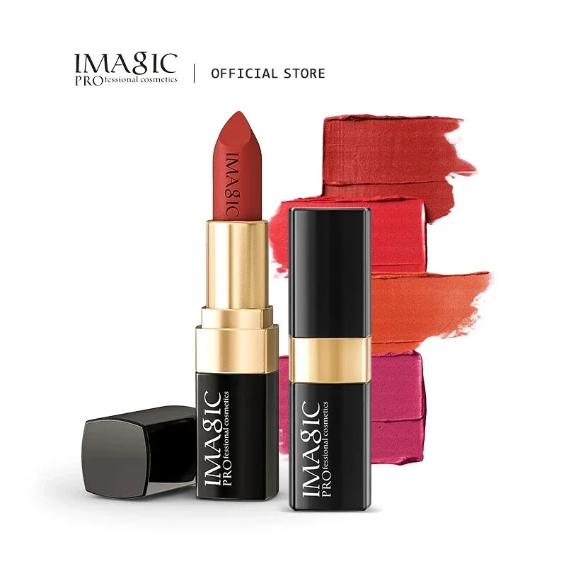IMAGIC Lipstick Moisturizer Lips Smooth Lip Stick Long Lasting Charming Lip Lipstick Cosmetic Beauty Makeup 12 Colors Lootquake LLC