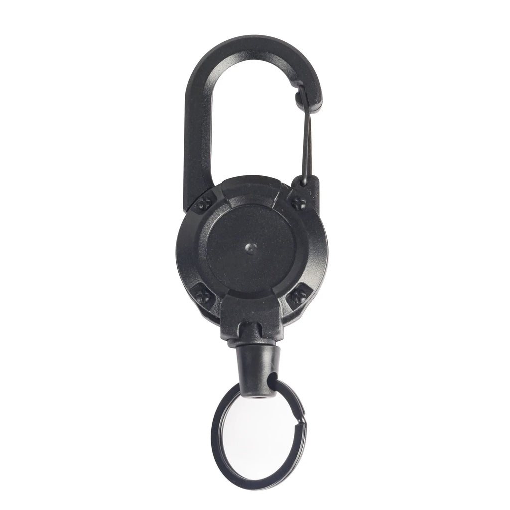 Outdoor Retractable Key Chain Mountaineering Buckle Key Chain Anti-loss Anti-theft High Rebound Easy To Pull