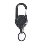 Outdoor Retractable Key Chain Mountaineering Buckle Key Chain Anti-loss Anti-theft High Rebound Easy To Pull