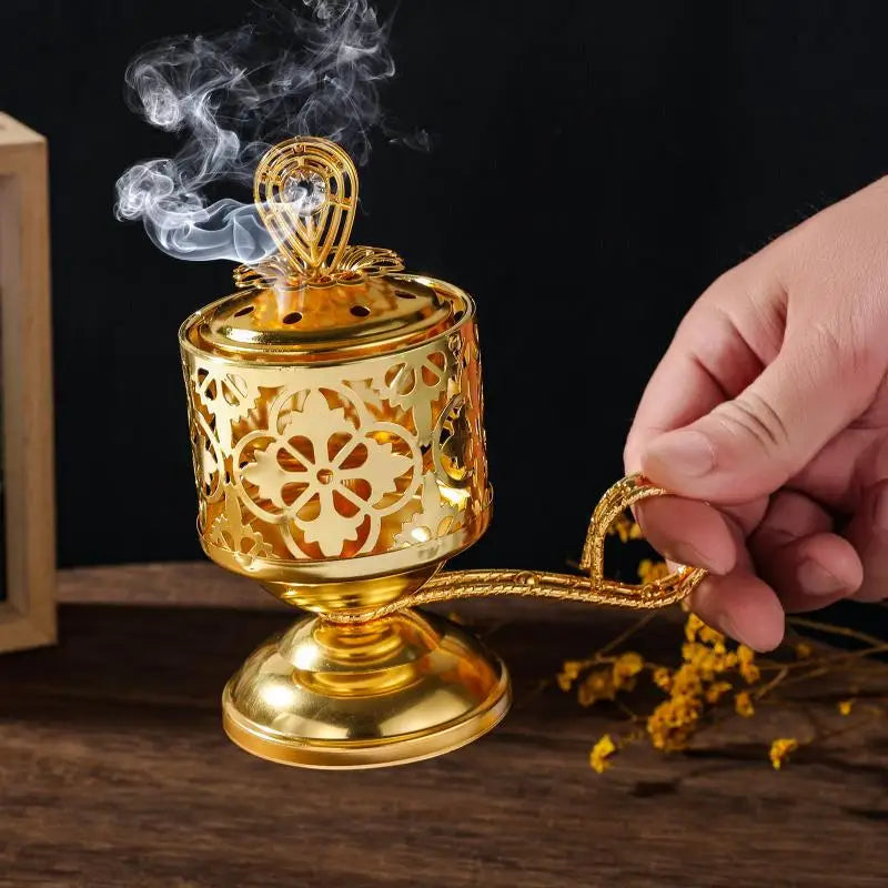 Moroccan Style Crystal Aroma Burner Fragrance Diffuser Arabian Night Lantern Candle Holders Luxury Home Decor Lootquake LLC