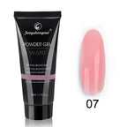Poly Nail Gel 30g Nude Nature Builder for Nail Extension All Season Gel Color for 3D Molding Gel Nail Strengtheners Long Lasting