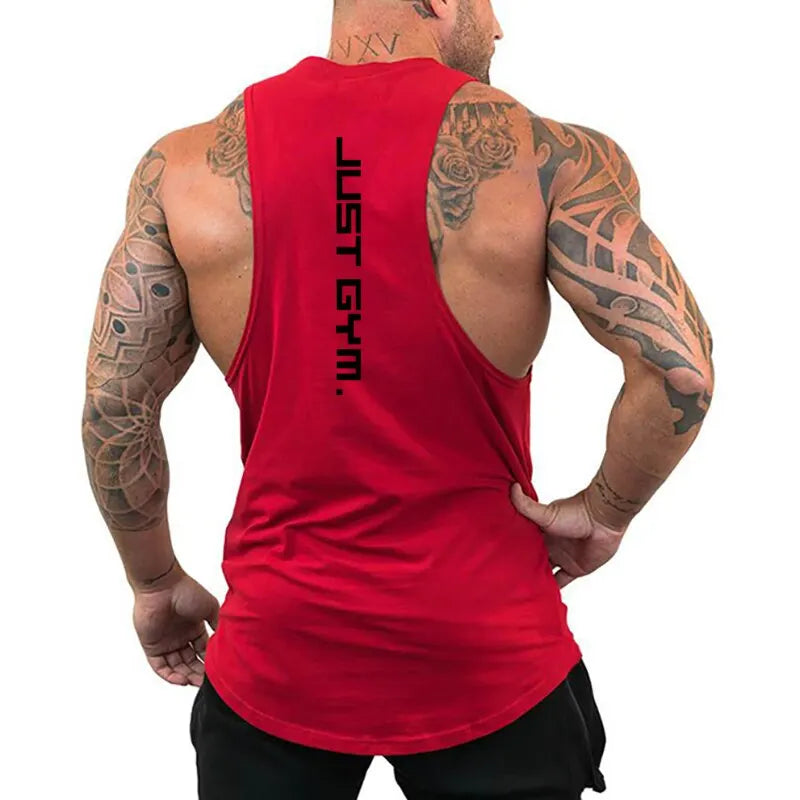 Men's Workout Fitness Comfortable Sleeveless T-Shirt Sports Running Breathable - SJB-DIAMOND ELITES