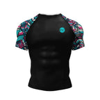 Men's Compression Short Sleeve Athletic T-Shirts - SJB-DIAMOND ELITES