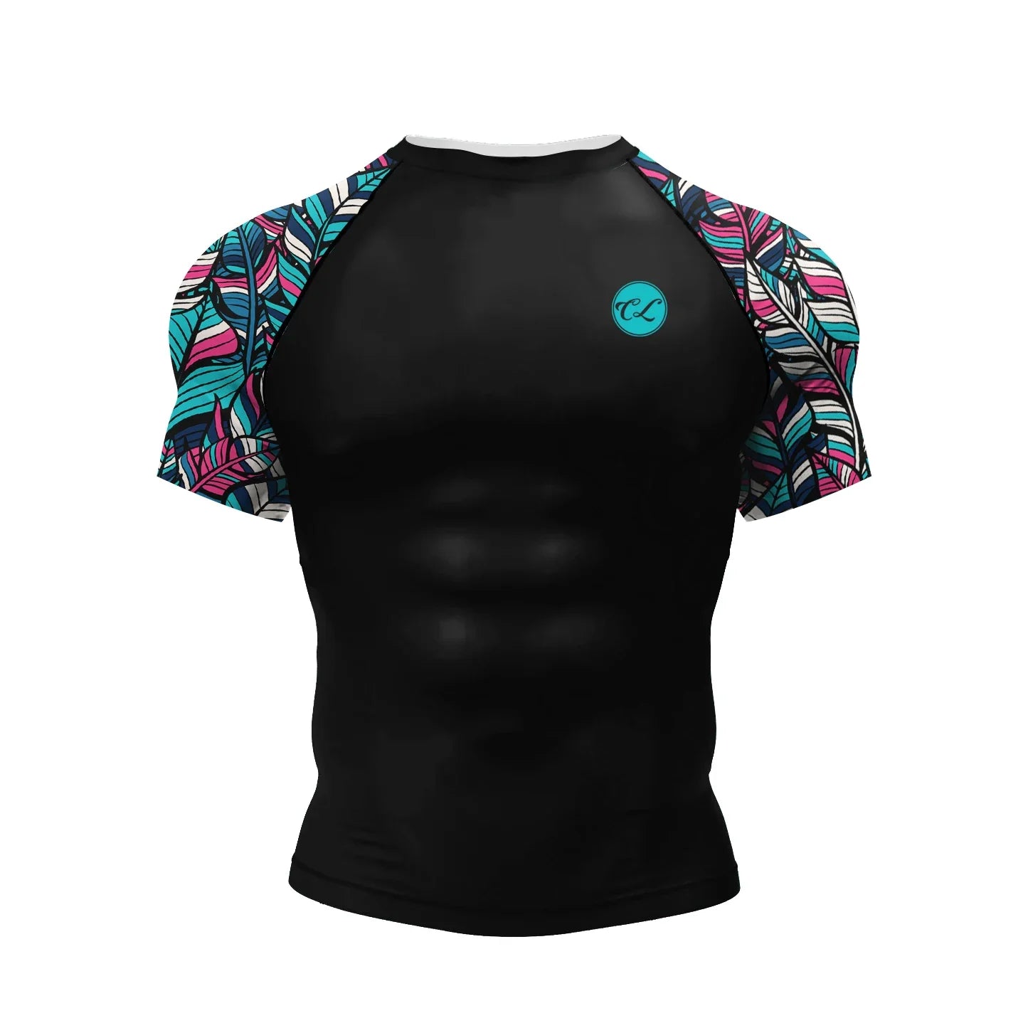Men's Compression Short Sleeve Athletic T-Shirts - SJB-DIAMOND ELITES