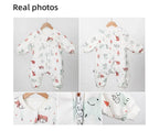 Baby Sleeping Bag Cute Flowers Print Toddler Sleepwear Walk Play Pajamas 2.5Tog Thick Winter Keep Warm Sleepsack 1-4 Years