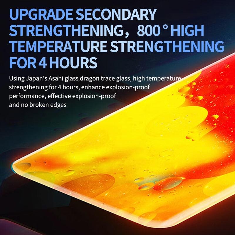 40D High Quality Full Cover Screen Protector For iPhone 14 13 12 11 PRO MAX Tempered Glass For Iphone XS XR X14 13 12 Mini Plus  Tempered Glass Screen Protector Compatible For iPhone Stevvex