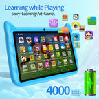 7 Inch Kids Tablets Children's Gifts Learning Education Android Tablet PC Quad Core 4GB RAM 64GB ROM 5G WiFi Bluetooth Cameras Lootquake LLC