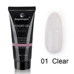 Poly Nail Gel 30g Nude Nature Builder for Nail Extension All Season Gel Color for 3D Molding Gel Nail Strengtheners Long Lasting