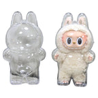 LABUBU Have A Seat Transparent Case Labubu Plastic Case Backpack Charms Lootquake LLC