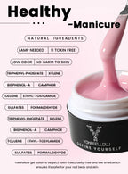 YOKEFELLOW 15g Jelly Extension Gel Nail Polish Nude Pink Clear Building Construct Extend Gel Soak Off UV LED Acrylic Gel Varnish