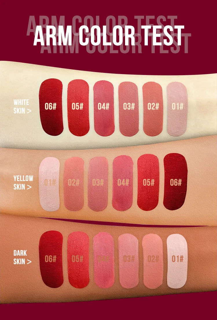 Matte Ink Liquid Lipstick Long Lasting Velvet Nude Lip Gloss Non-stick Cup Waterproof Lips Tint Waterproof Make Up Lootquake LLC