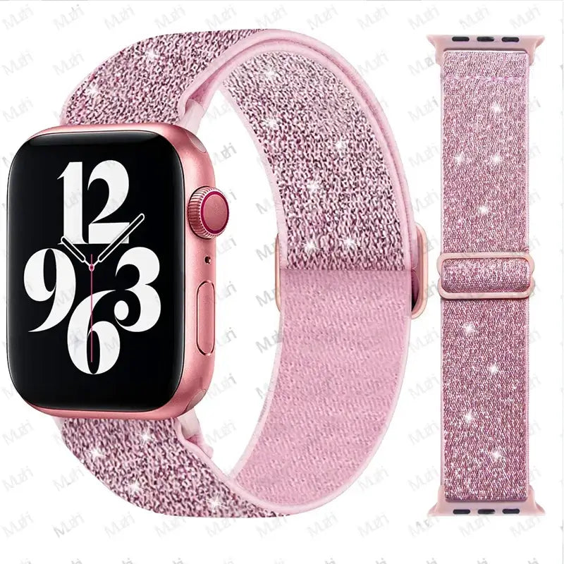 Apple Watch Nylon Band - Stylish, Durable, Elastic Design - SJB-DIAMOND ELITES