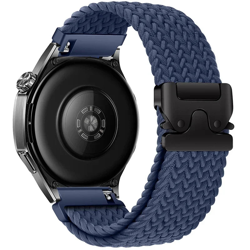 Polar Nylon Braided Watch Band Parachute Buckle Comfort Fit Strap
