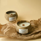 Coconut Shell Aromatherapy Candle Essential Oil Fragrance Premium Plant Wax Fragrance Home Companion Lootquake LLC