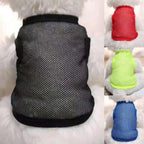 Attractive Puppy T-Shirt Solid Color Dog Shirt Shrink-resistant Stretchy Comfortable Touch Dog Apparel Pi-Mart