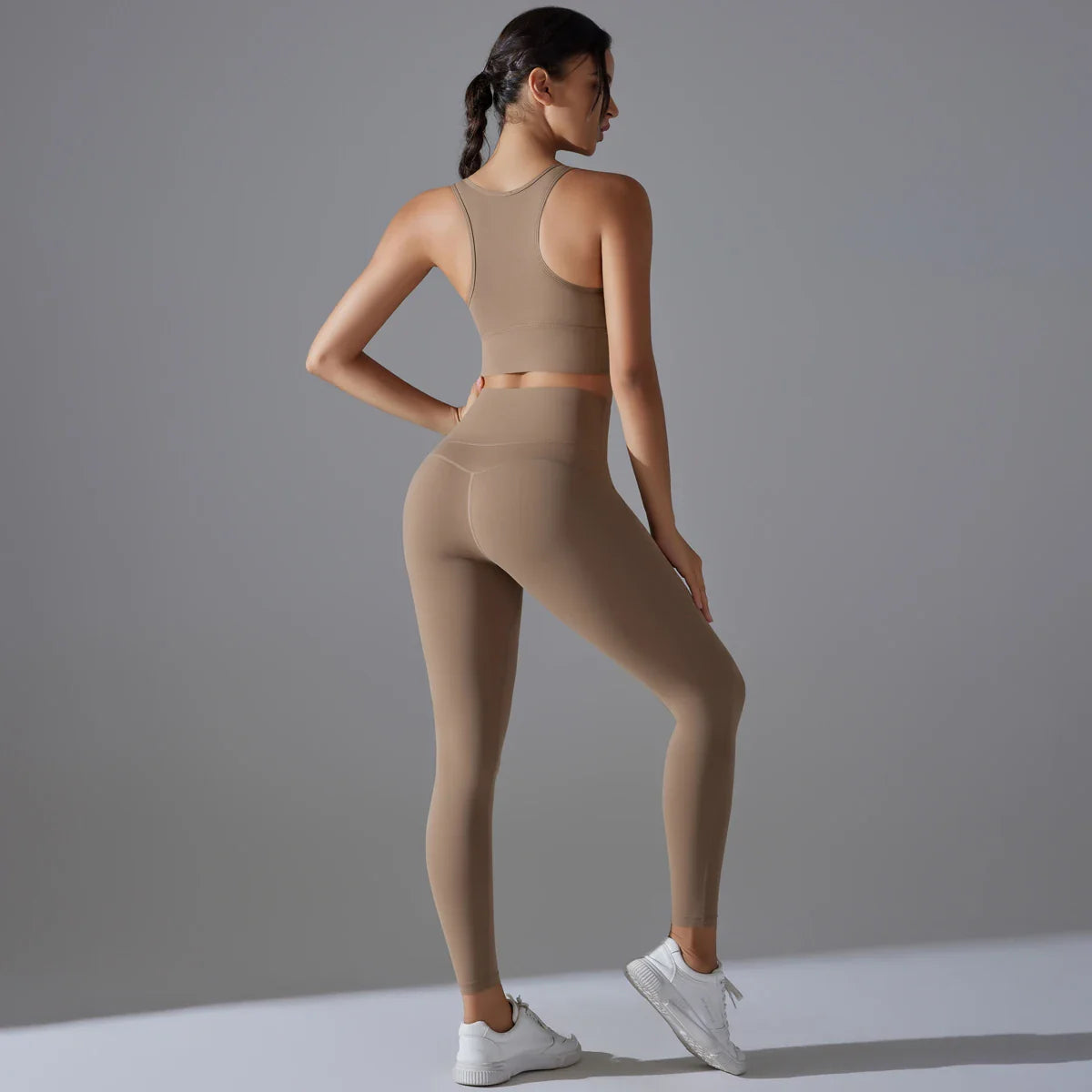 Women's tracksuit Sports Bra and Running Pants THRIXINE