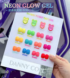 Fluorescence Lacquer Nail Polish Gel UV&LED Fluorescent Gel Semi-permanent Varnish Soak Off Gel Polish12 Colors/set Lootquake LLC