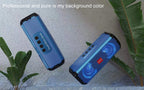 Portable Bluetooth Speaker with Hi Res Audio Extended Bass and Treble Wireless HiFi High Quality Super Volume Speakers Lootquake LLC