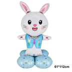 Easter Bunny Inflatables Balloon Decorations Standing Carrot Balloons Cute Carrot Rabbit Happy Easter Party Birthday Decorations Lootquake LLC