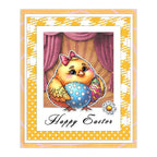 Mangocraft Easter Cartoon Chickens Cutting Dies Clear Stamp DIY Scrapbooking Metal Dies Silicone Stamp For Cards Albums Decor Lootquake LLC