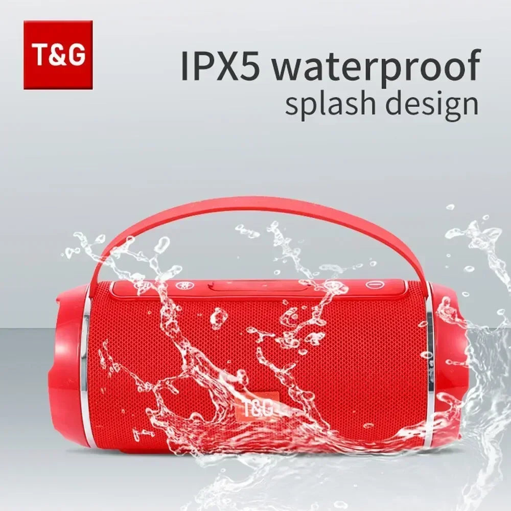 Bluetooth Speaker TG116c TWS Wireless Powerful Box Portable Outdoor Speakers Waterproof Subwoofer 3D Stereo Sound HandsFree Call Lootquake LLC
