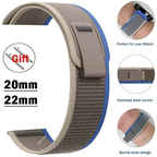 Amazfit Nylon Loop Watch Band - Durable Adjustable Strap For Smartwatch