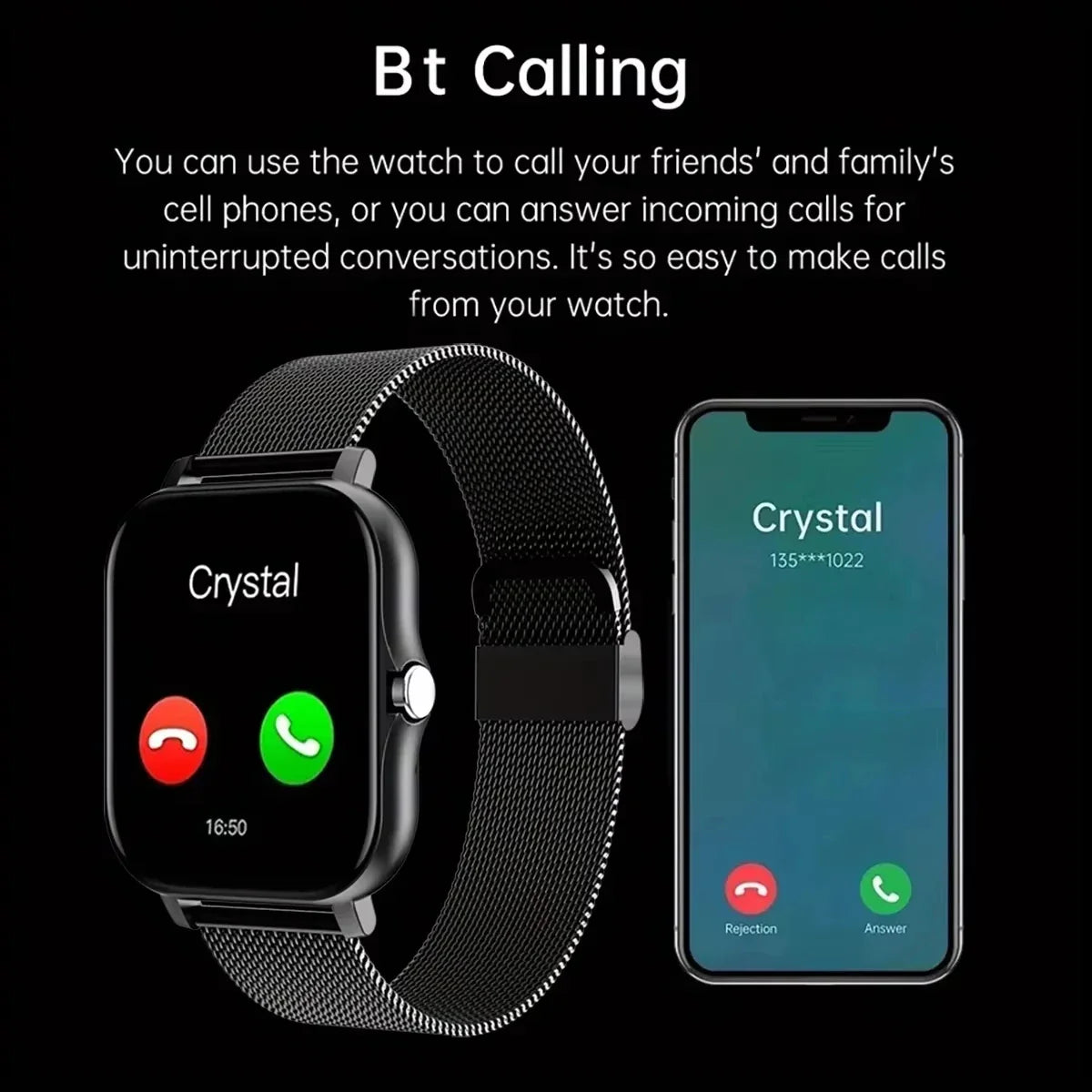 LAXASFIT 2025 New Smart Watch