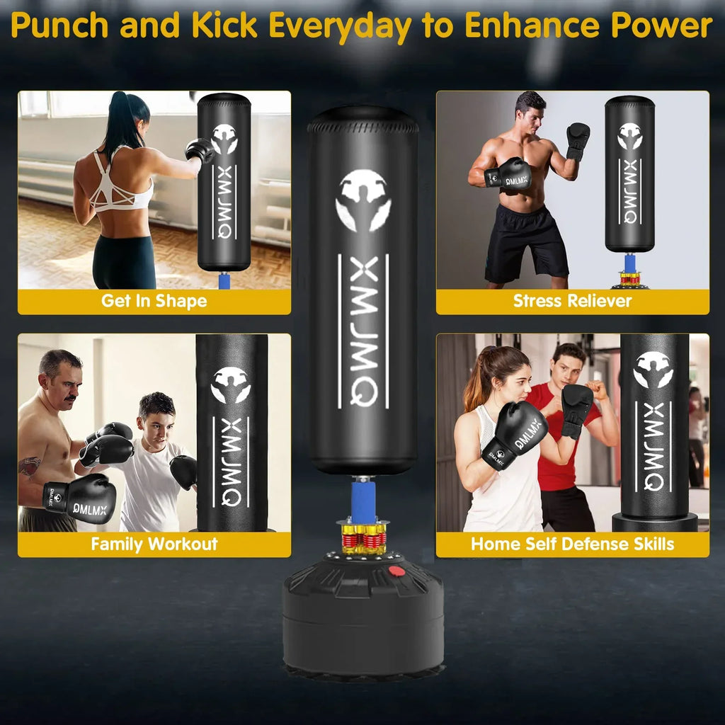 HomeBoxing Pro: Suction Stand & Gloves Set - SJB-DIAMOND ELITES