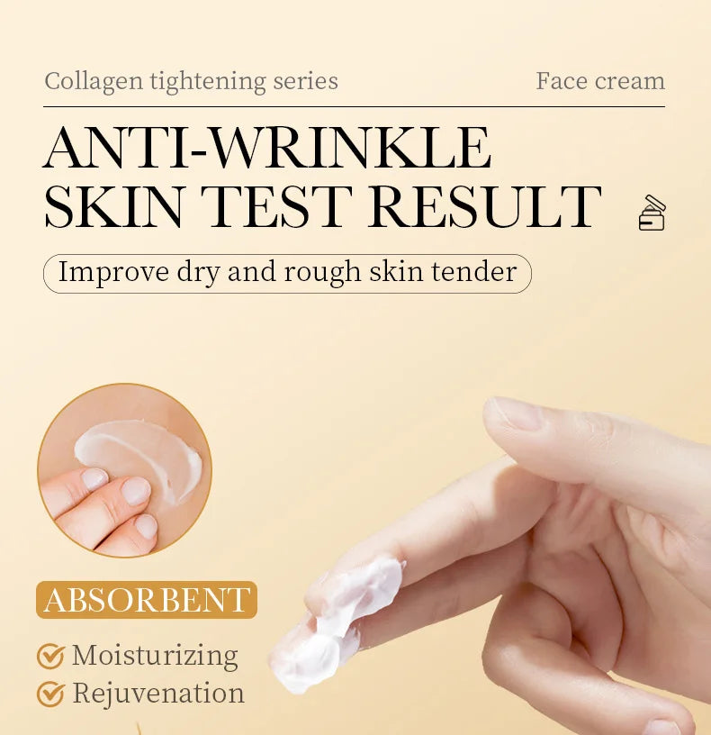 SADOER Collagen Firming Face Cream sknicare Moisturizing Hydrating Face Creams Faical Cream Beauty Face Skin Care Products Lootquake LLC