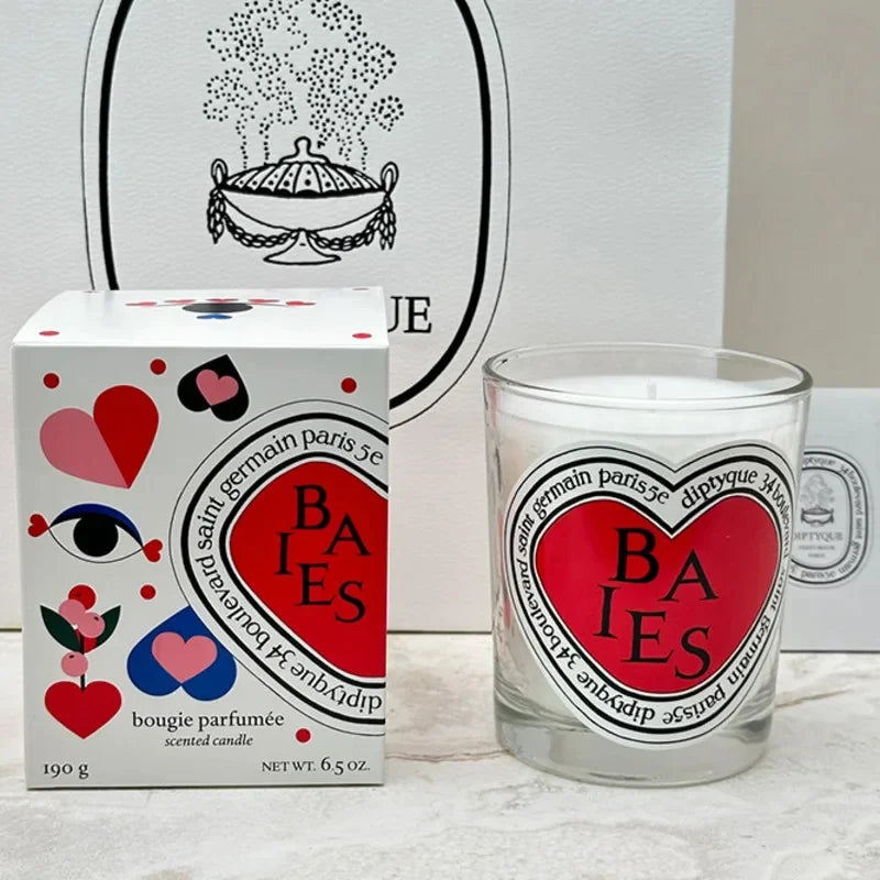 Romantic Limited Diptyques Candles Sakura Scented Fragrance Candle Light Gift High Quality Aromatherapy Perfume Aroma Home Decor Lootquake LLC