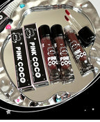 Dark Red Brown Mirror Lip Glaze Water Light Moisturizing Non-stick Cup Highly Pigmented Red Liquid Lipstick Lips Makeup Cosmetic Lootquake LLC