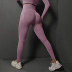 Elevate Seamless High-Waist Yoga Leggings for Women THRIXINE