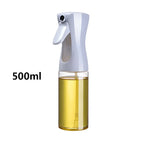 200/300/500ml Oil Spray Bottle BBQ Cooking Olive Oil Sprayer Plastic Baking Oil